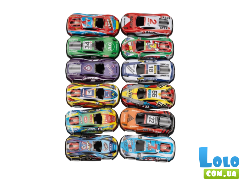 Набор металлических машин (в ассортименте)