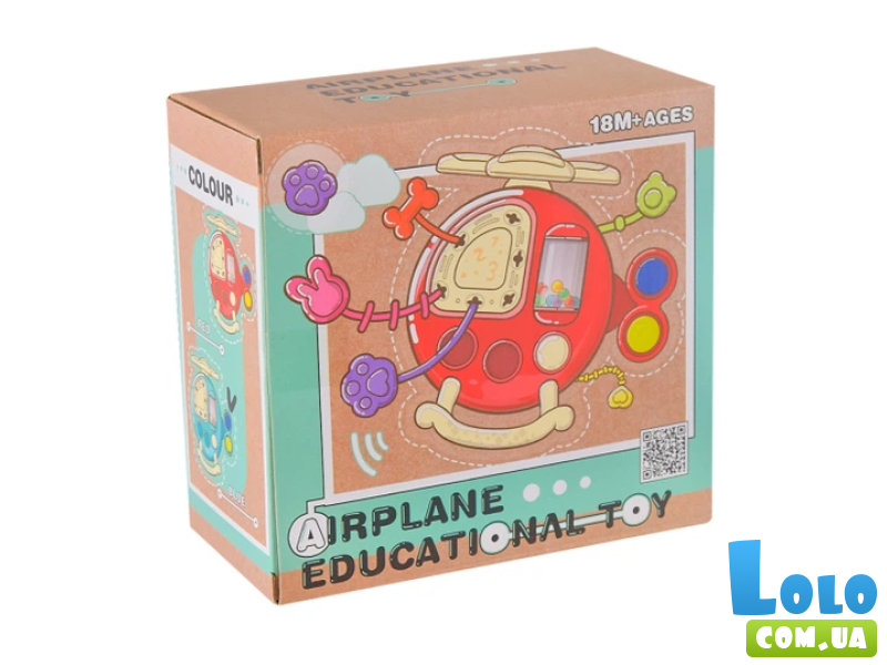 Погремушка тактильная с прорезывателем (в ассортименте)