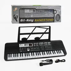 Детский синтезатор с микрофоном