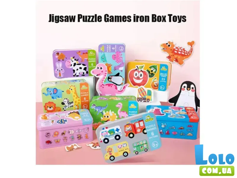 Пазлы (в ассортименте)