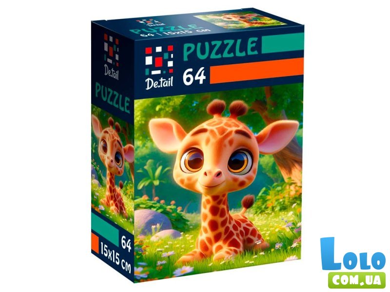 Пазл Малый жираф, Vladi Toys, 64 эл.
