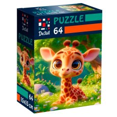 Пазл Малый жираф, Vladi Toys, 64 эл.