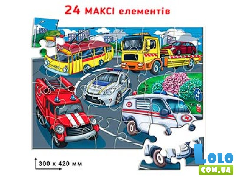 Пазл Машини, Енергія плюс, 24 эл.