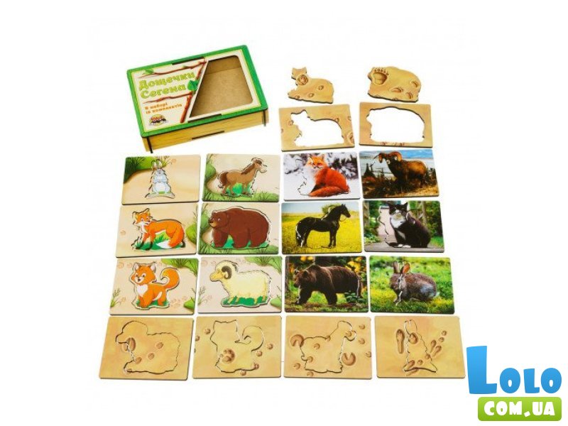 Досточки Сегена: следы зверей, Ubee