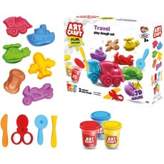 Тесто для лепки Транспорт, Dede, 3 цвета