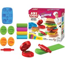 Тесто для лепки Бургер, Dede, 4 цвета