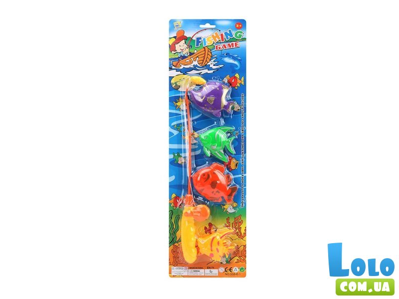 Игровой набор Рыбалка магнитная, 3 эл.
