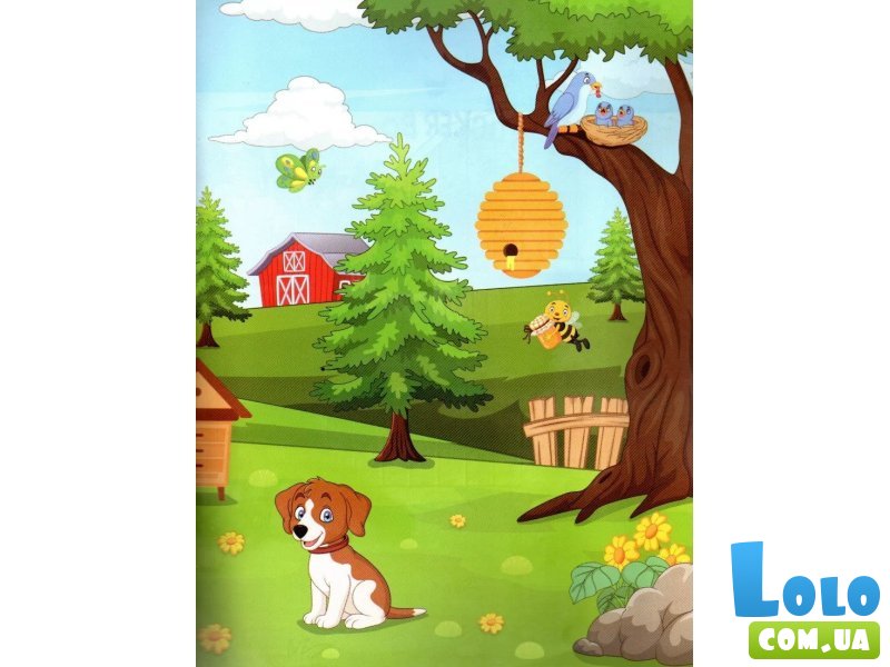 Книга Веселая ферма Sticker book малышам + наклейки, Манго-book