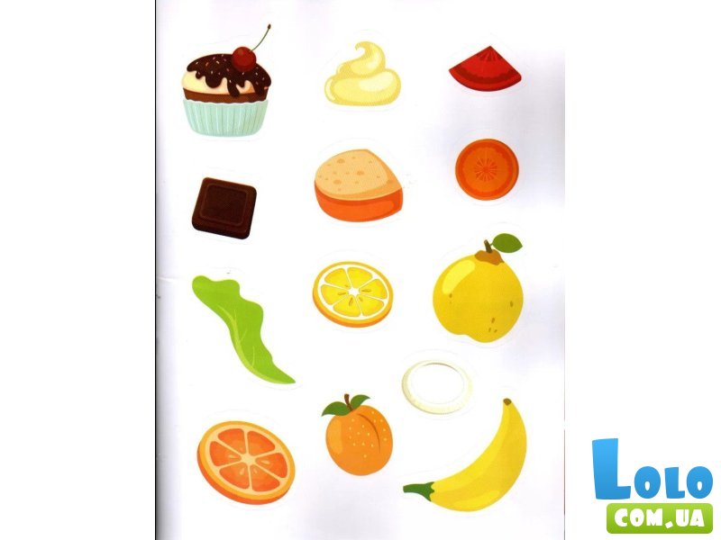 Книга Веселые повара Sticker book малышам + наклейки, Манго-book