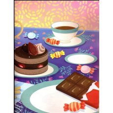 Книга Веселые повара Sticker book малышам + наклейки, Манго-book