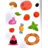 Книга Веселые повара Sticker book малышам + наклейки, Манго-book
