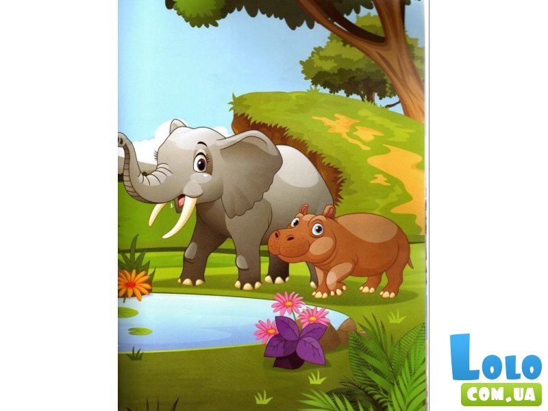 Книга Животные мира Sticker book малышам + наклейки, Манго-book