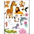 Книга Животные мира Sticker book малышам + наклейки, Манго-book