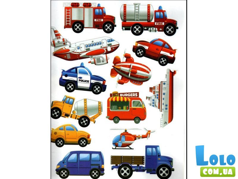 Книга Быстрые машины Sticker book малышам + наклейки, Манго-book