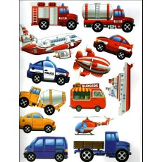 Книга Быстрые машины Sticker book малышам + наклейки, Манго-book