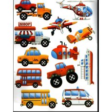Книга Быстрые машины Sticker book малышам + наклейки, Манго-book