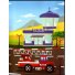 Книга Быстрые машины Sticker book малышам + наклейки, Манго-book