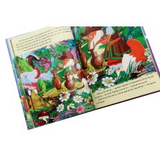 Книга Сказки по слогам с наклейками, Читанка