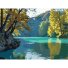 Картина по номерам Изумрудное озеро, Strateg (30х40 см)