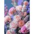 Картина по номерам Розовые цветы, Strateg (30х40 см)