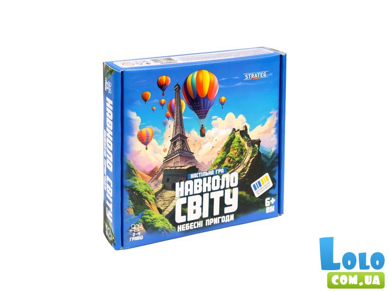 Настольная игра Вокруг света: Небесные приключения, Strateg