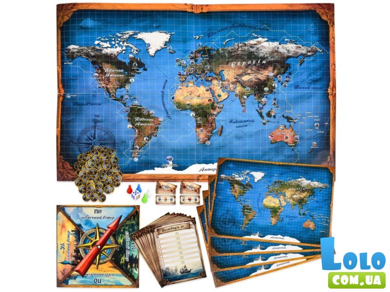 Настольная игра Вокруг света, Strateg
