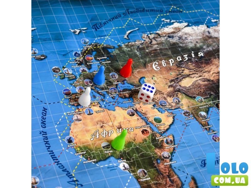 Настольная игра Вокруг света, Strateg