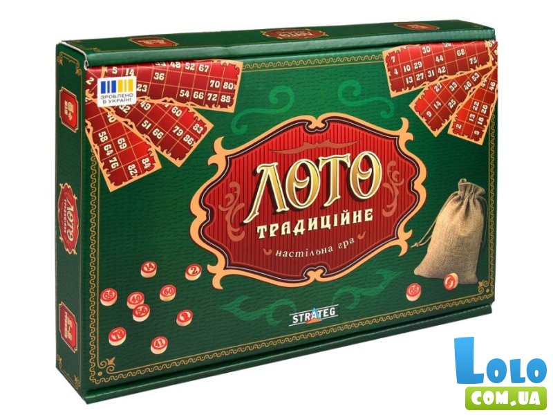 Настольная игра Лото традиционное, Strateg