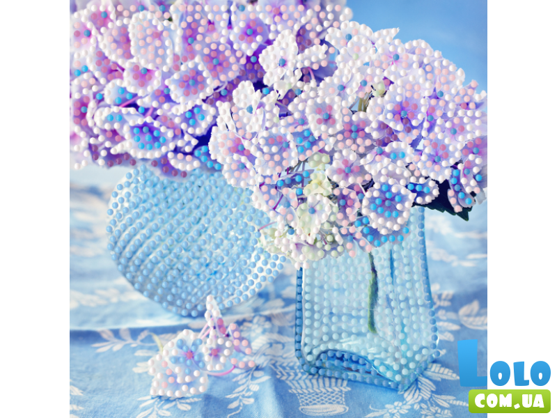 Алмазная мозаика Хрустальная симфония, Strateg (18х18 см)
