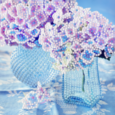 Алмазная мозаика Хрустальная симфония, Strateg (18х18 см)