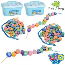 Деревянная игрушка Шнуровка, Limo Toy (в ассортименте)