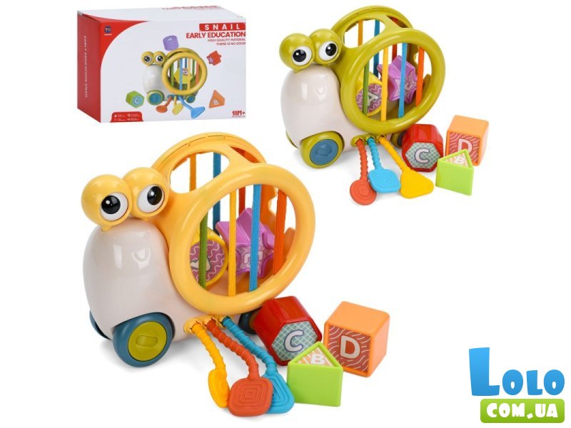 Развивающая игрушка сортер Улитка