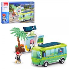 Конструктор Metropolis Новый энегретический автобус, Sluban (M38-B1261), 262 дет.