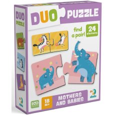 Пазлы Duo Мама и малыш, Dodo, 24 эл.