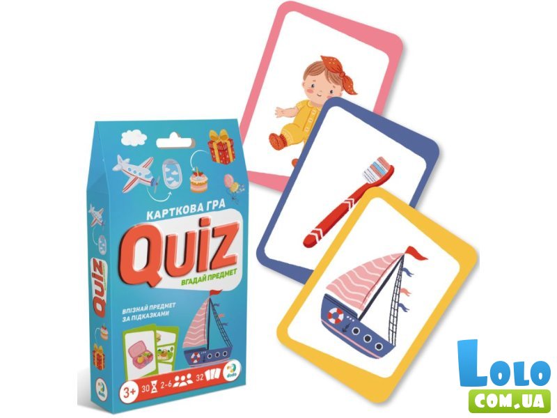 Карточная игра Викторина Угадай предмет, DoDo