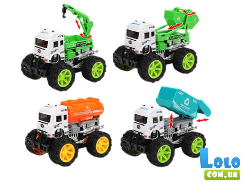 Спецтехника с большими колесами (в ассортименте)