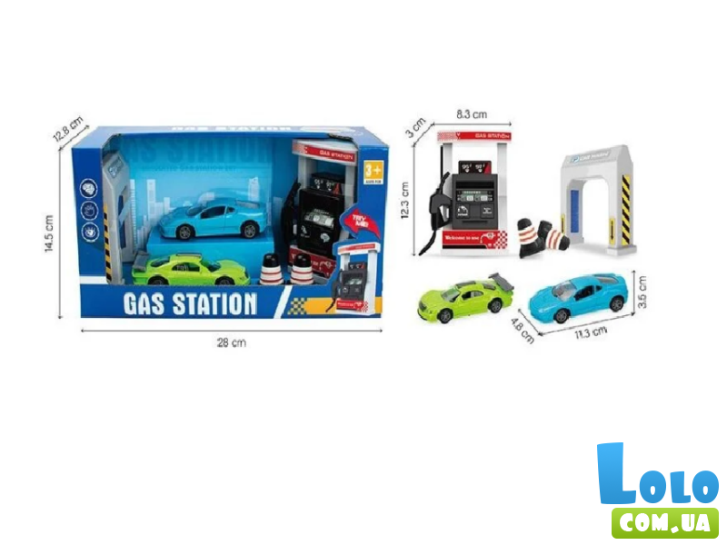 Игровой набор Заправочная станция