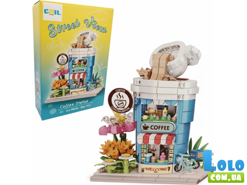 Конструктор Уголок с напитками (88091), 552 дет.