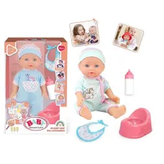 Пупс функциональный с аксессуарами