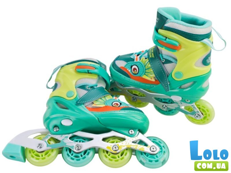 Детские ролики Extreme motion, S (30-33), бирюзовые