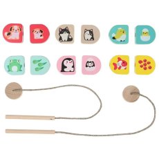 Шнуровка деревянная силянка Моя семья, Cubika