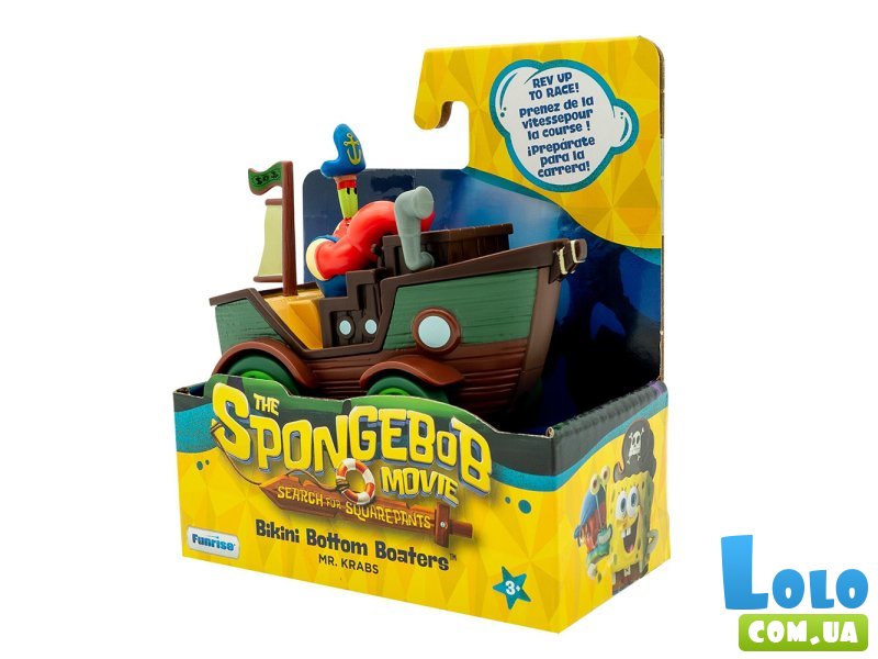 Фигурка лодочника-пирата Мистера Крабса, Funrise
