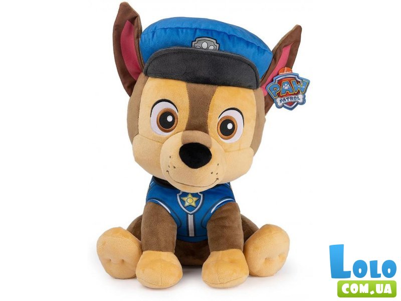 Мягкая игрушка Гонщик Щенячий патруль, Paw Patrol, 40 см