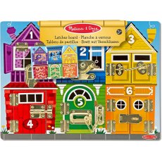Деревянная доска с защелками, Melissa & Doug