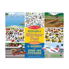 Набор многоразовых наклеек Транспорт, Melissa & Doug
