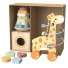 Деревянный подарочный бокс 3в1 Жираф, Tooky Toy