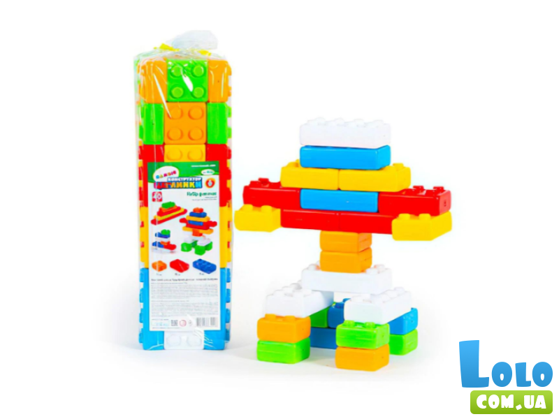 Конструктор Кирпички №2, Bamsiс (115/20), 40 дет.