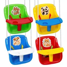 Качели Веселый малыш № 8 со столиком, Bamsic (в ассортименте)