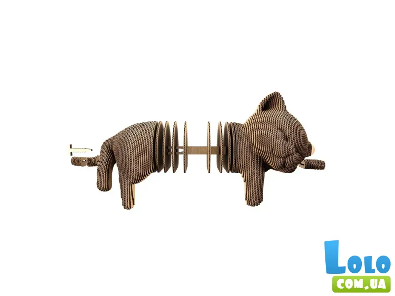 Картонный 3D пазл Sleepy kitten, Cartonic, 119 эл.