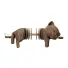 Картонный 3D пазл Sleepy kitten, Cartonic, 119 эл.